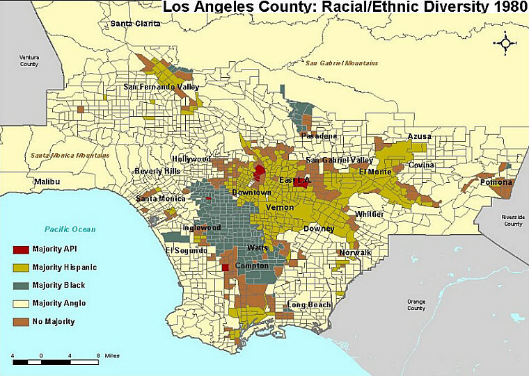 Ukuaji wa API katika Kusini mwa California katika 1980.