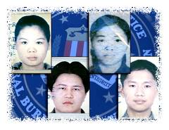 Suspected Chinese terrorists © Associated Press