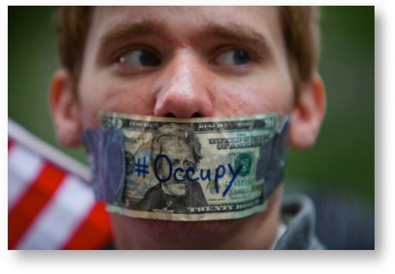 Occupy Wall Street participant © Julie Dermansky/Corbis