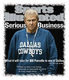 Bill Parcells on a Sports Illustrated cover © Sports Illustrated